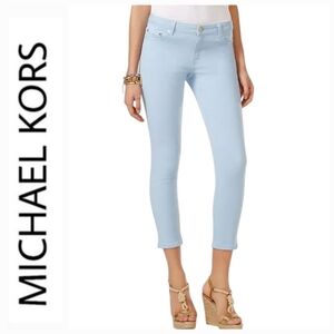 Michael Kors Izzy skinny capri jeans